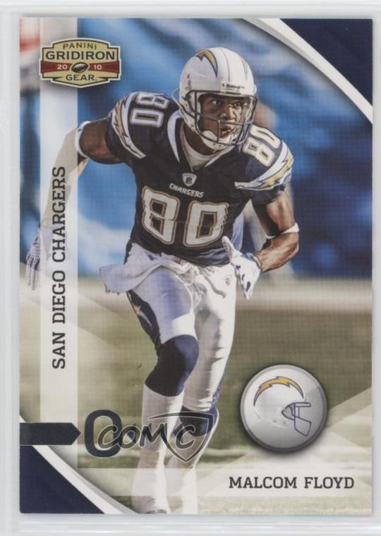 2010 Panini Gridiron Gear Silver O's 48/250 Malcom Floyd #124 0q1p