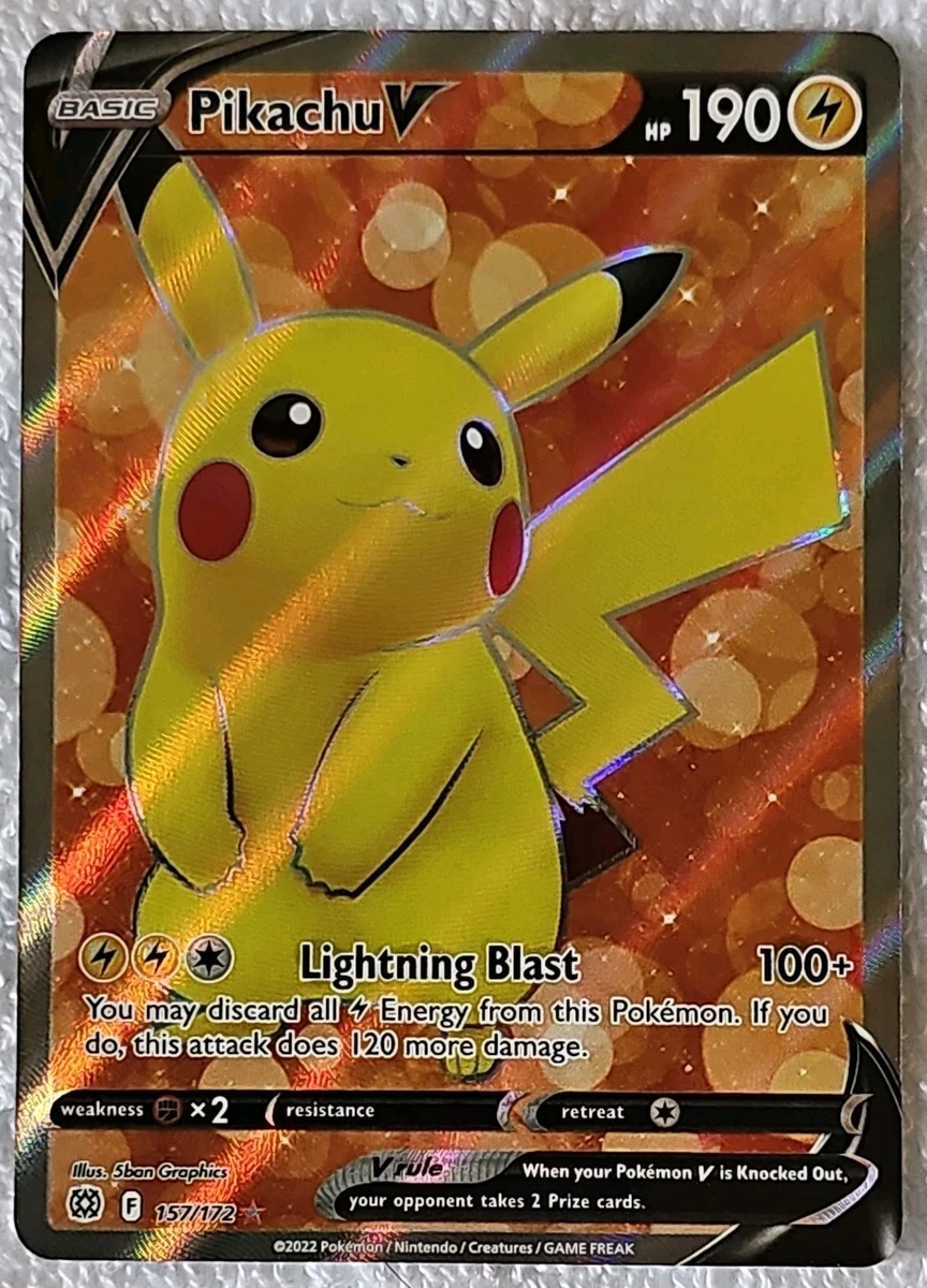 Pikachu V Pokémon TCG Cards for sale | eBay