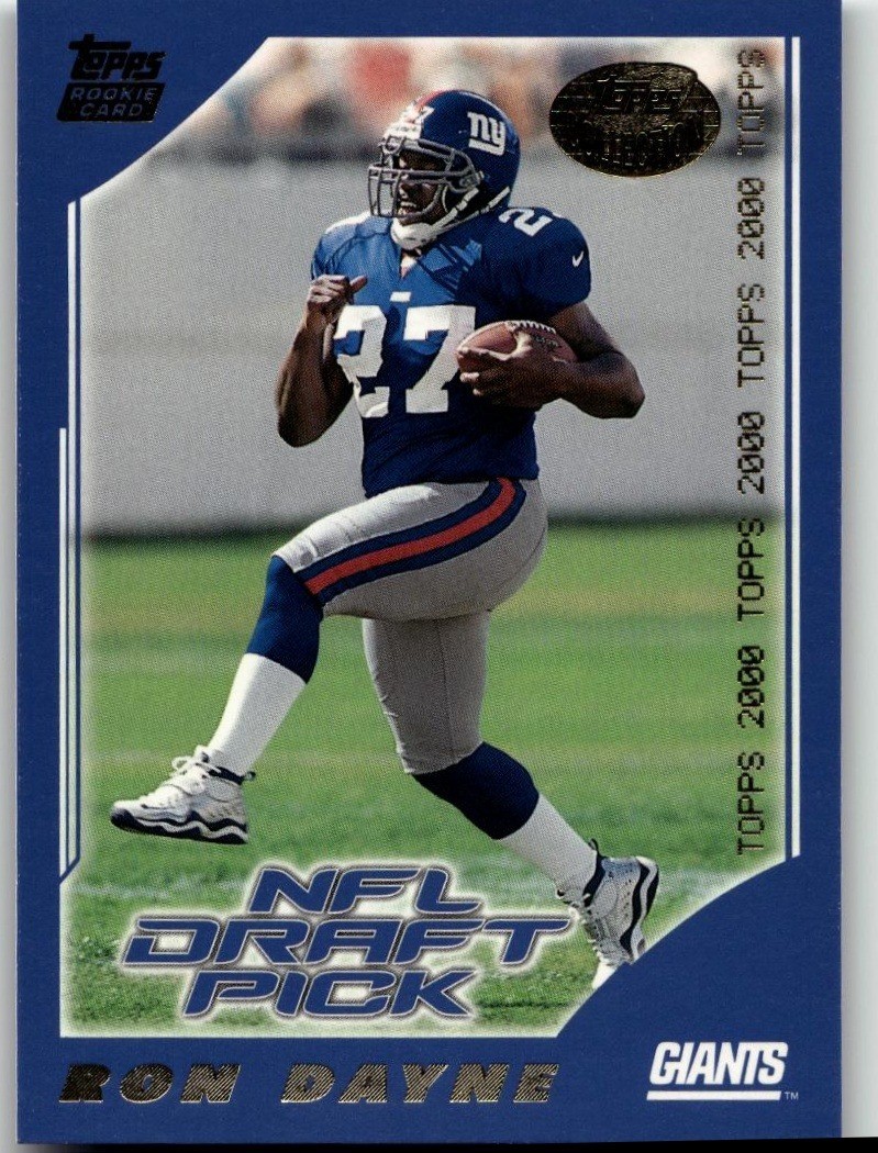 Ron Dayne 2000 Topps Football New York Giants