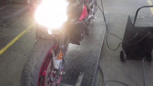 2015 13-16 Triumph Street Triple R Fuel Gas Petrol Injector Nozzle Rail Pipe - Video 1 of 1