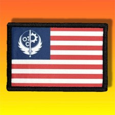 Fallout Brotherhood Of Steel American Flag Morale Patch Tactical 565