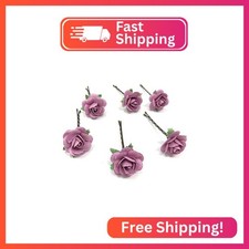 Flower hair pins wedding hair clips bridal hair piece rose hair accessories by D