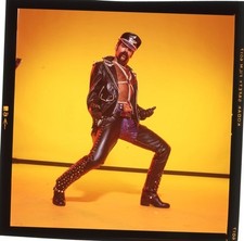 Village People Leatherman Glenn Hughes Photo Shoot Original 2 1/4 Transparency