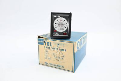 Omron Solid State Timer 60s 220VAC ( TDL-7 )