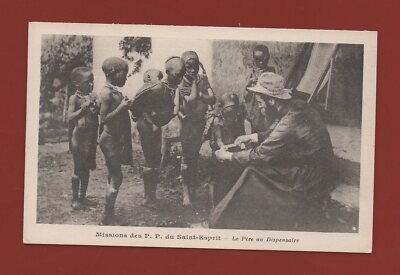 Der Vater in der Krankenstation - Missionen von P. P. du Saint Esprit (i 6415)