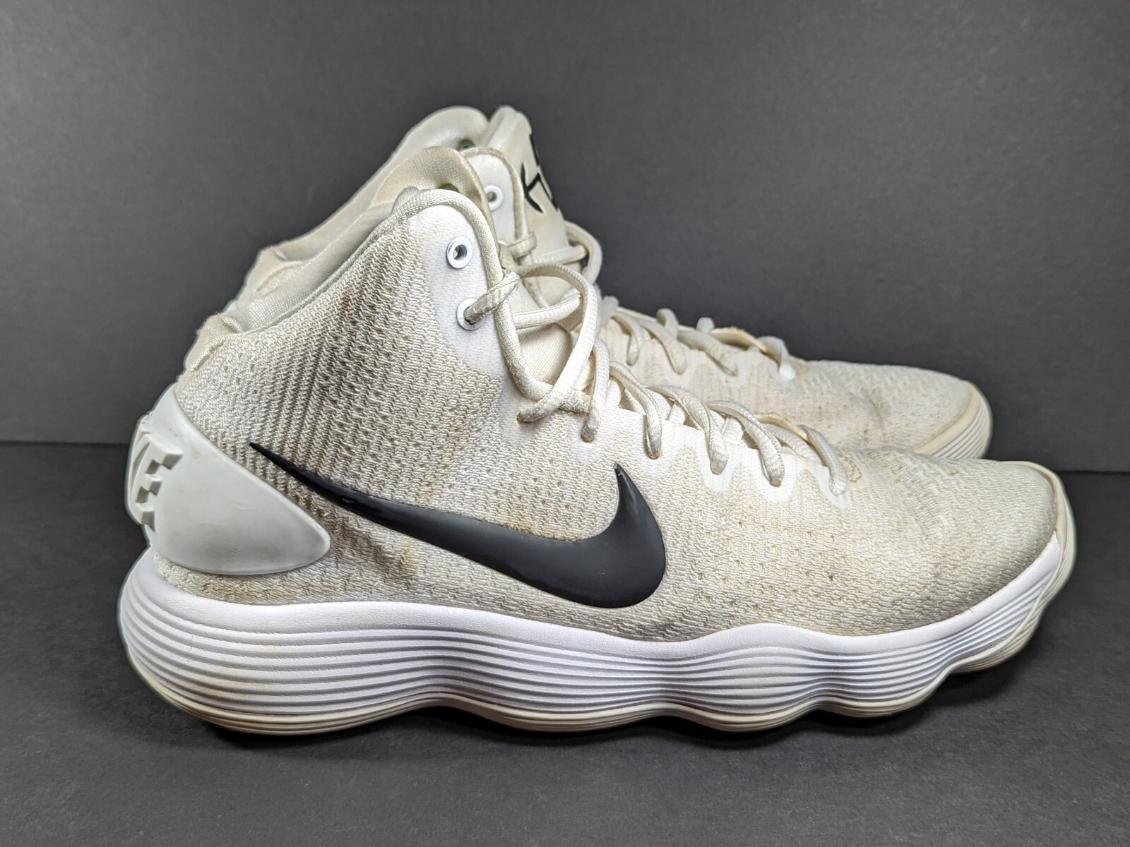 Nike Hyperdunk TB 2017 White Basketball Shoes Sneaker… Gem