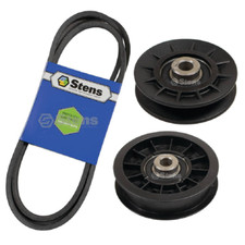 Drive Belt & Idlers For John Deere Lx172 Lx173 Lx176 Lx178 Lx186 Lx188 Tractors