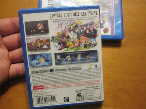 World Of Final Fantasy Ps Vita Day One Edition Psvita Playstation Sony New Ebay