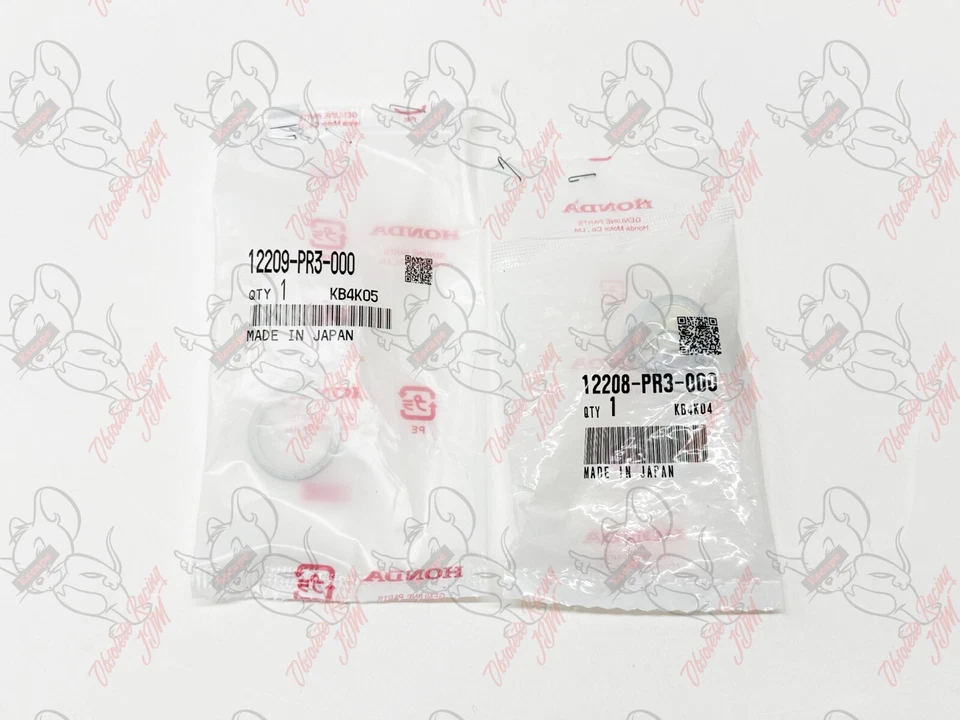 Kit de lavadora de enchufe genuino Honda serie B 12208-PR3-000 12209-PR3-000 OEM Foto 4 de 4