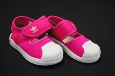 EG5712 NEW TODDLER ADIDAS ORIGINALS SUPERSTAR 360 SANDAL I SHOCK PINK WHT AB41