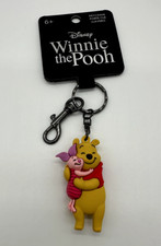 Loungefly Disney Winnie the Pooh Hugging Piglet 3D Keychain NEW