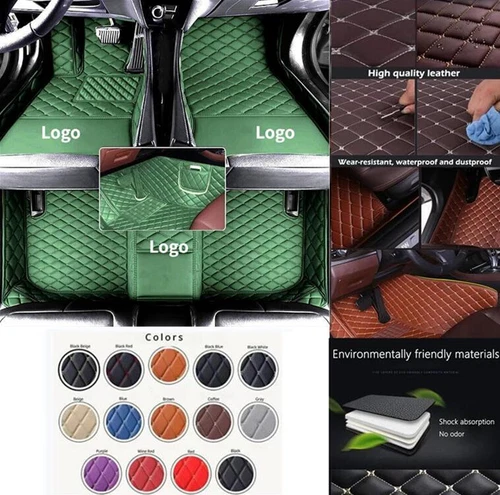 For Chevrolet Equinox Waterproof All-weather Luxury Custom Liners Car Floor Mats - Imagen 13 de 37