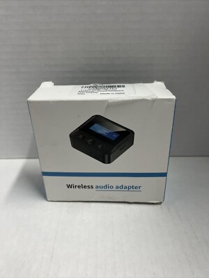 LCD Audio Receiver Transmitter Bluetooth-compatible 5.0 Wireless Adapter - New!