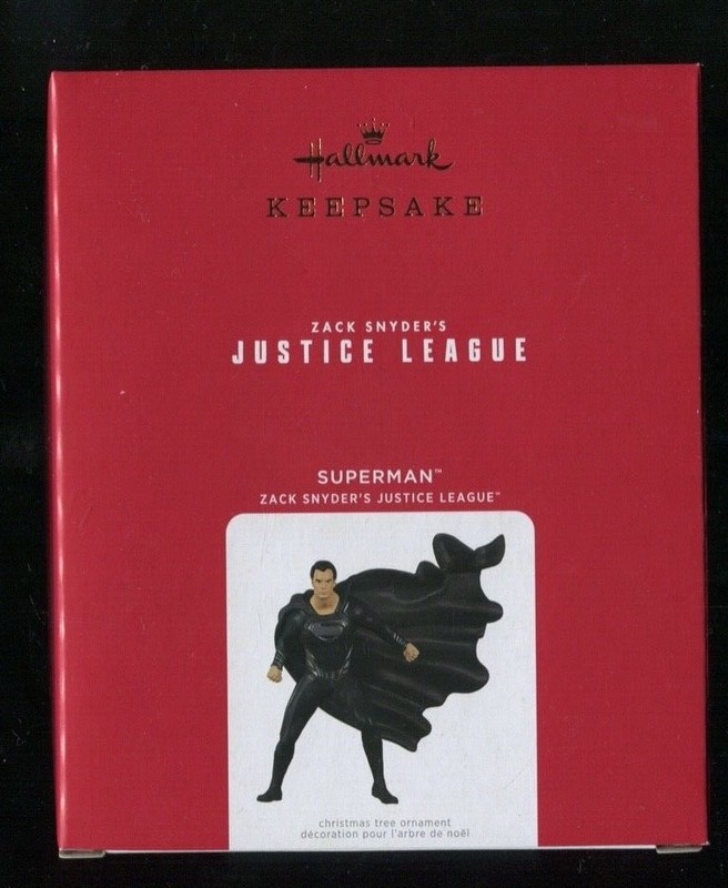 2021 Hallmark Ornament - SUPERMAN - Zach Snyder's Justice League - New in Box