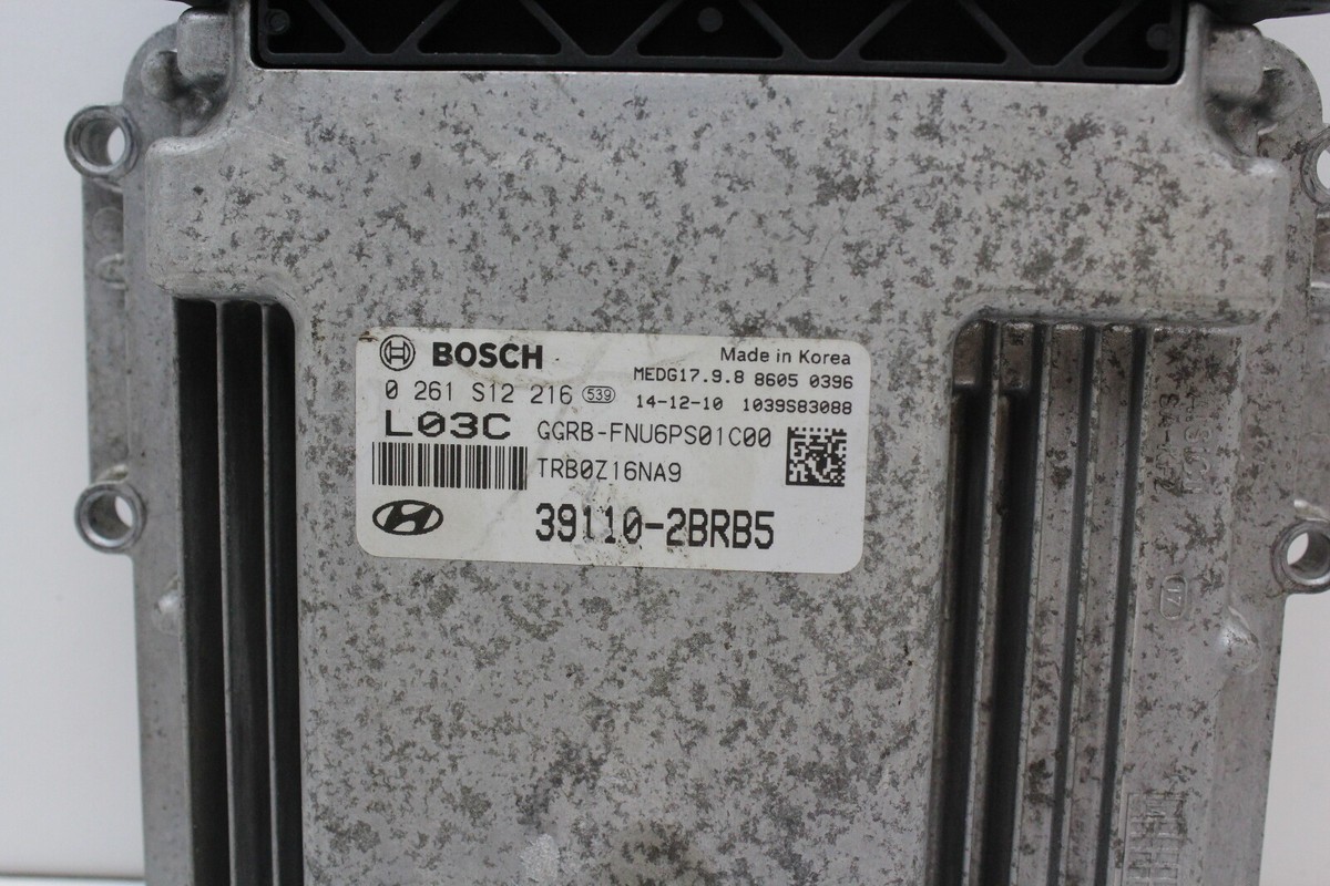 15-17 Hyundai Accent 39110-2BRB5 Computer Engine Control ECU ECM
