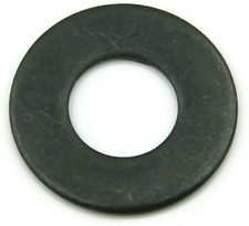 Black Oxide Stainless Steel Flat Washer 10, Qty 100