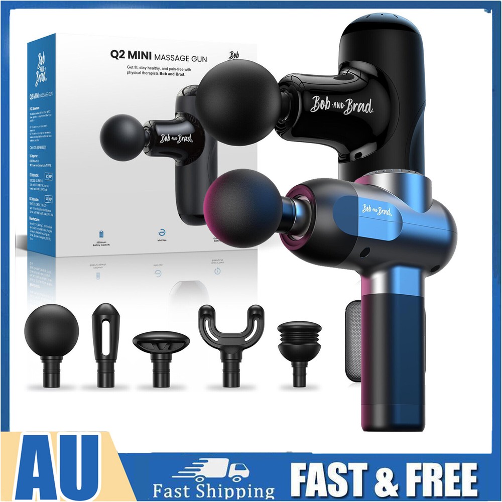 BOB BRAD Mini Massage Gun for Deep Tissue Pain Relief Full Body Recovery Athletes Relaxation