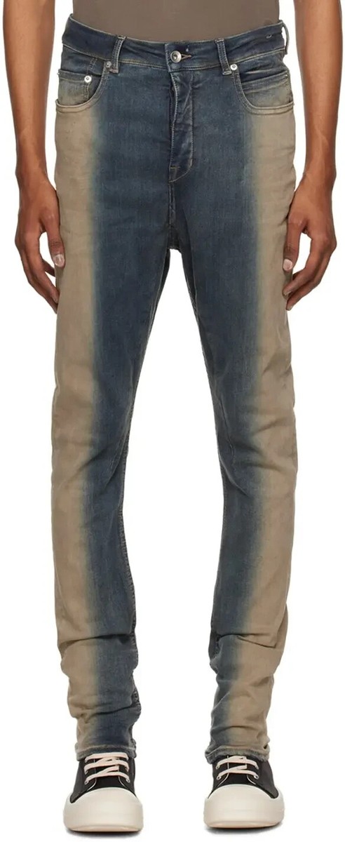 Rick Owens DRKSHDW Jeans Mens Size 31 Detroit Cut Mineral Rick Owens DRKSHDW Jeans Mens Size 31 Detroit Cut Mineral