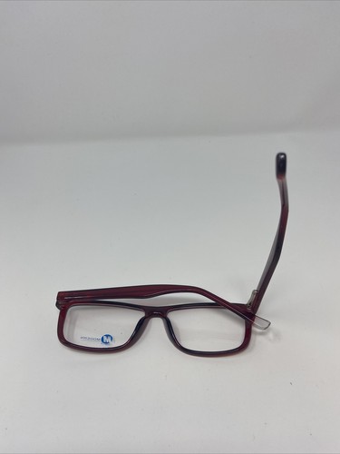 Modern Eyeglasses Frames RELEVANT 54-14-140 Burgundy Full Rim Y176 - 第 8/10 張圖片