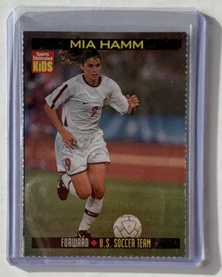 MIA HAMM Rare CARD Soccer TEAM USA SI for KIDS Magazine NM+ | eBay