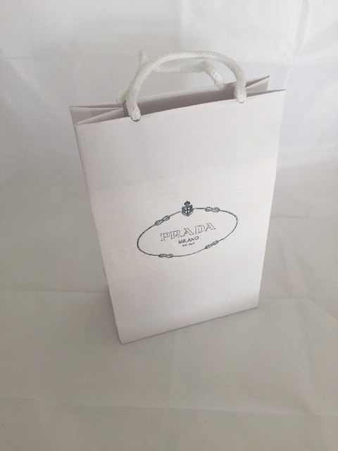 prada shopping bag