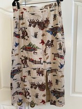 Vintage New Frontier Clothing Company Western Skirt XL Made in USA