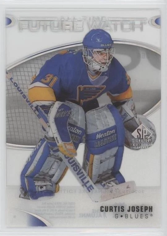 Curtis Joseph trading card