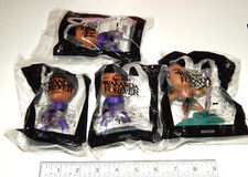 Lot of 4 Wakanda Forever 3 x Shuri  1 Namor McDonalds 2022 Black Panther