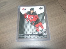 2018-19 UD TEAM CANADA JUNIORS # 17 tyler steenbergen