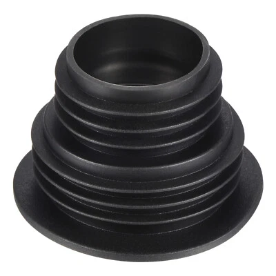 UXCELL Drain Pipe Seal Hose Silicone Plug Sewer Sealing Ring Connector Black