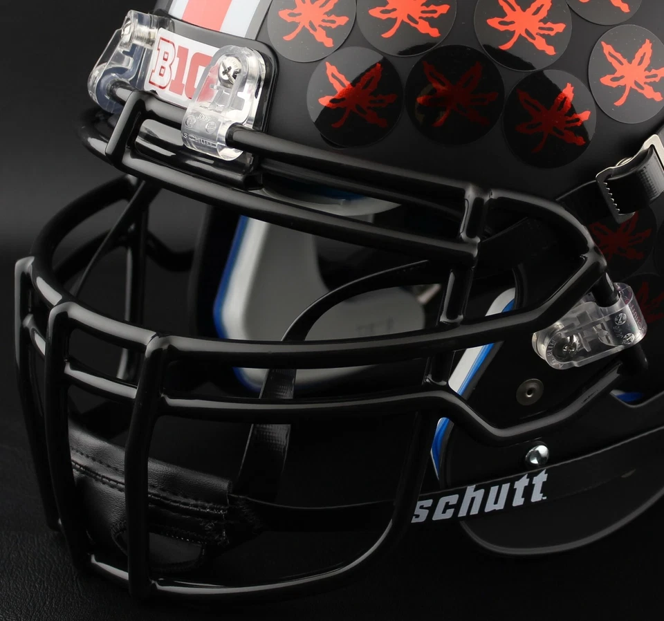 *PERSONALIZADO* OHIO STATE BUCKEYES NCAA Schutt XP Auténtico Casco de Fútbol GAMEDAY Foto 3 de 4