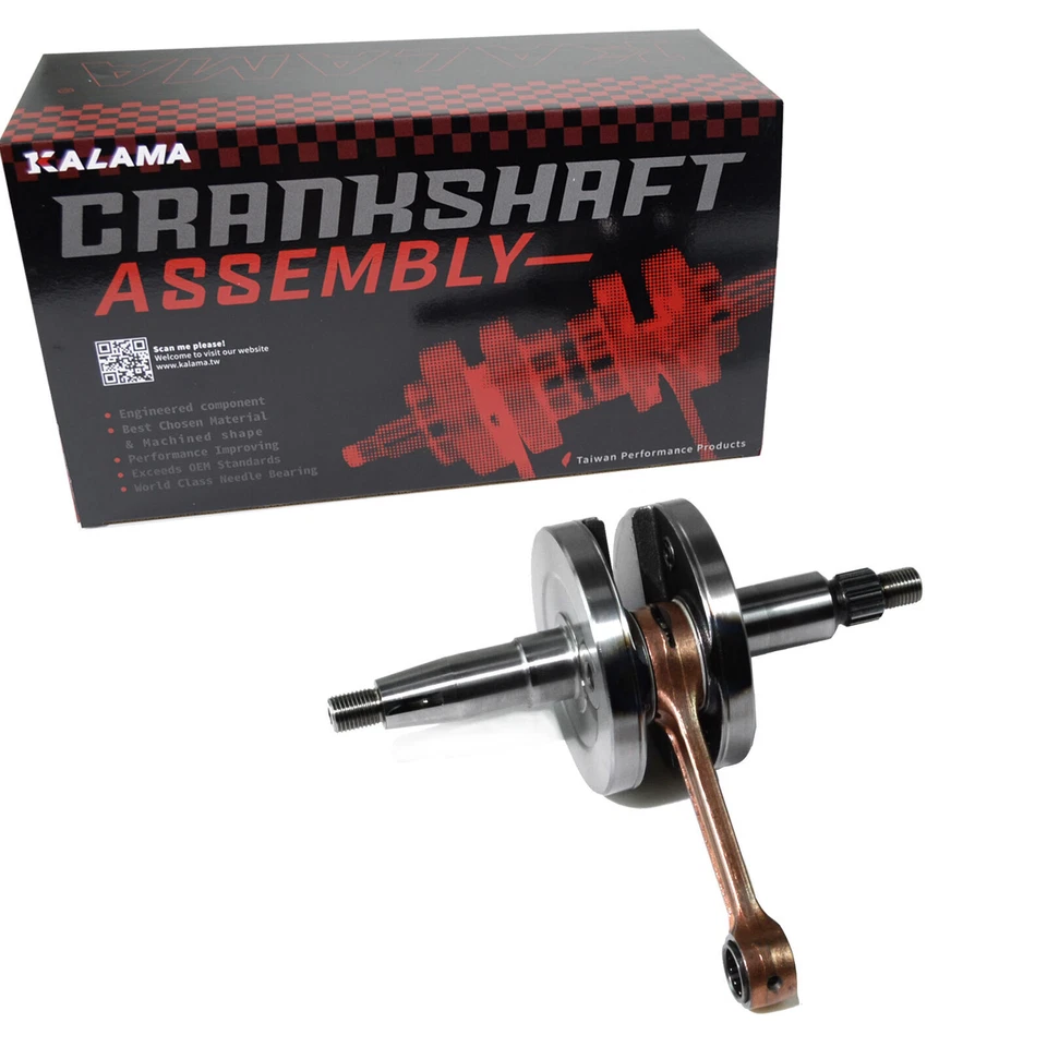 KALAMA STD Crankshaft fits Honda CR 80R 86-02 / CR 80RB 96-02 / CR 85R/RB 03-04 - Image 2 of 4