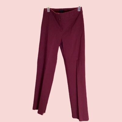 Courtenay Stretch Womens Pants sz 8 Burgundy Stretchy High Waisted Dress Slacks | eBay Courtenay Stretch Womens Pants sz 8 Burgundy Stretchy High Waisted Dress Slacks | eBay