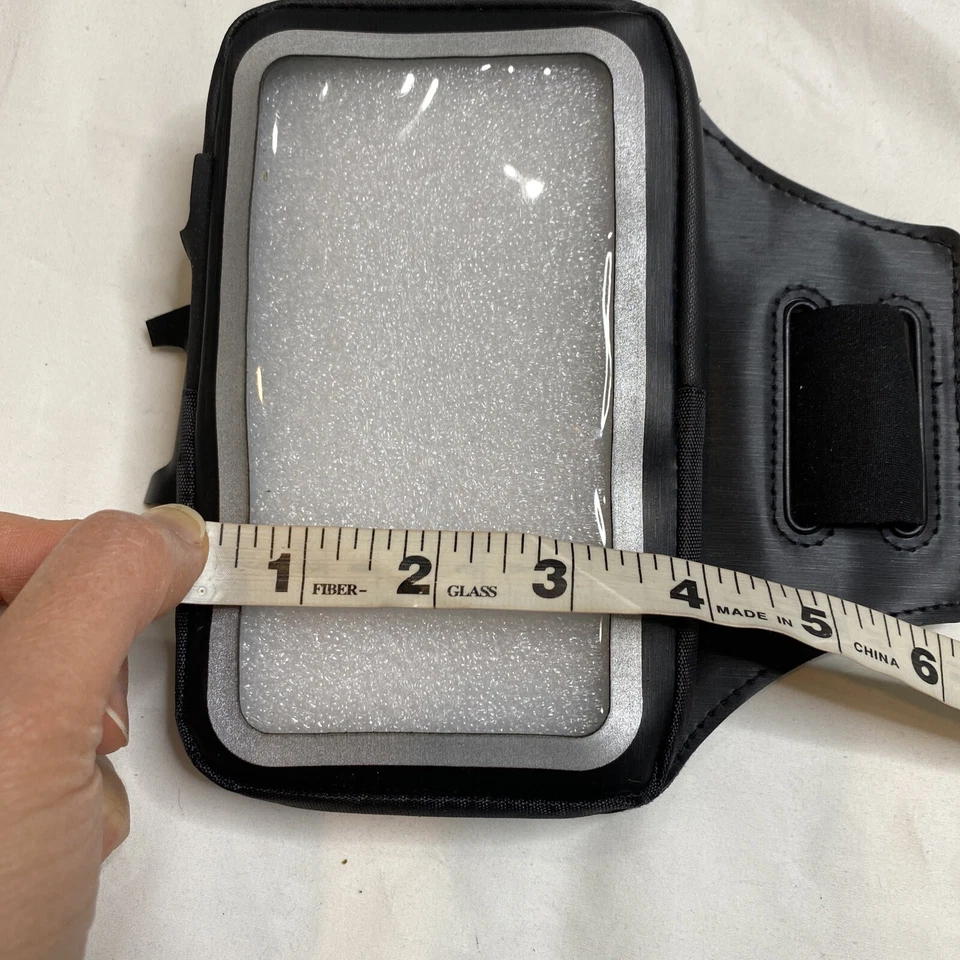 Cell Phone Armband Running Phone Holder Sports Arm Band Strap Gym - Image 4 of 4