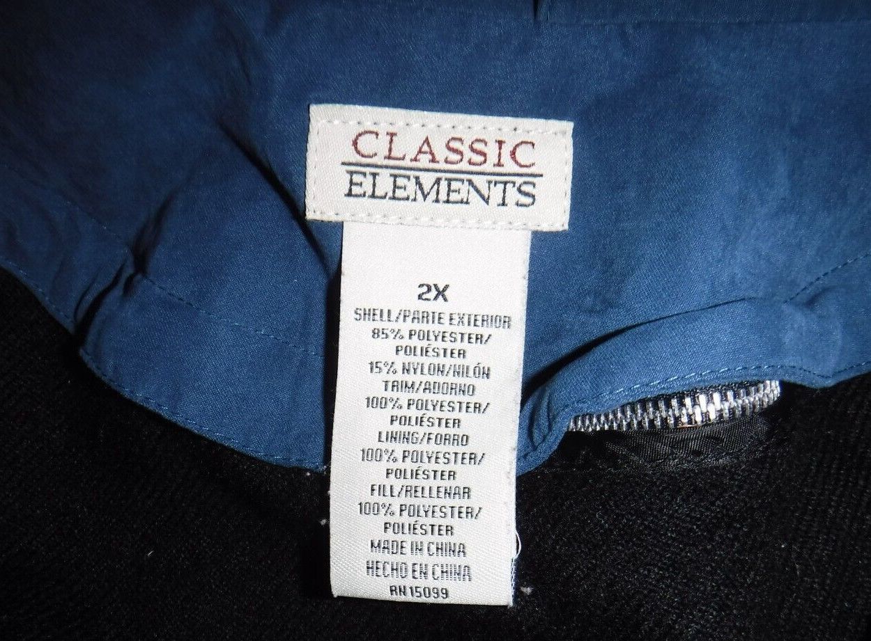 Classic Elements 2X green removeable lining full … - image 5
