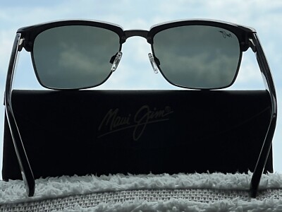 Maui Jim Kawika MJ 257 17C Black Frame + Grey Polarized Lens