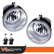 Fit For 2005-10 Jeep Grand Cherokee Commander Durango Dakota Fog Lights W Bulbs
