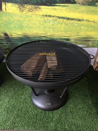Barbecue a legna, bruciatore a legna, Kadai, 120 cm XX grande - Foto 4 di 4