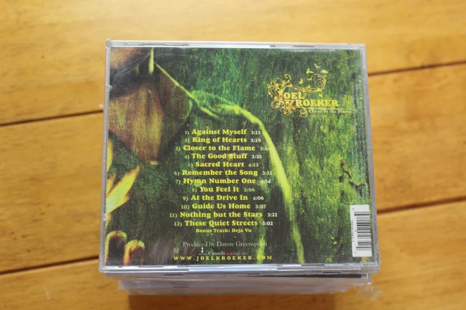 JOEL KROEKER "CLOSER TO THE FLAME" AUDIO CD [NEW] [171] - Image 2 of 4