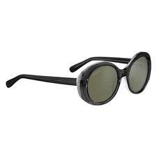 Serengeti Bacall Sunglasses Women's Shiny Black Transparent Layer