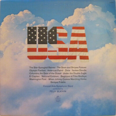 LP The Concert Arts Symphonic Band Conducted By Felix Slatkin Usa NEAR MINT