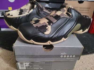 Vintage 2000 Nike Air Zoom Clogposite Co.Jp Yaki Khaki Black Slide 9 624030 031