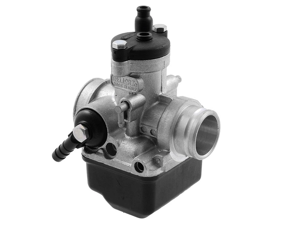 Vergaserkit MALOSSI PHBL 25 B, 2-Loch, passt für Vespa V50, V90, PV, ET3 Roller - Bild 2 von 3