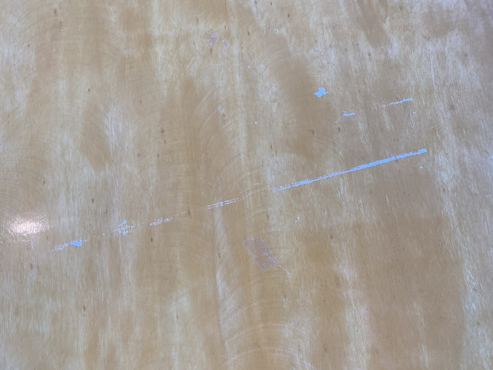 2010 Skim Lizard 35” Promo Wood Skim Water Board - Mischievous Smile Design