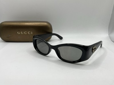 Vintage Gucci GG 2968/S 584Y2 Black Sunglasses Made In Italy Rare