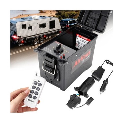 Trailer Light Tester with Remote Control Function,7-Way Flat (Spade) Pin,6-Wa...