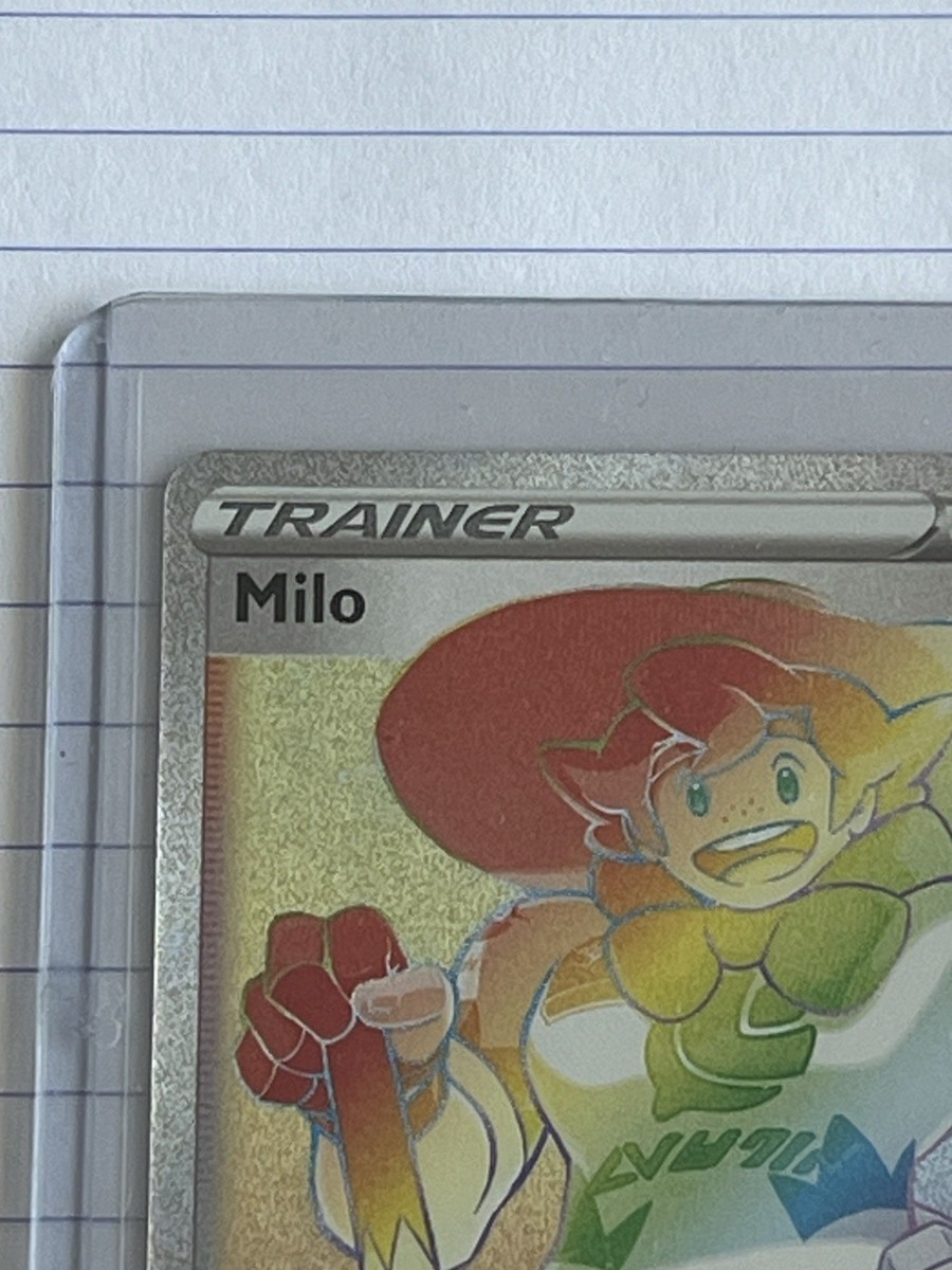 2020 Pokemon Sword & Shield Rebel Clash Milo 201/192 Rainbow Rare Trainer  Mint | eBay