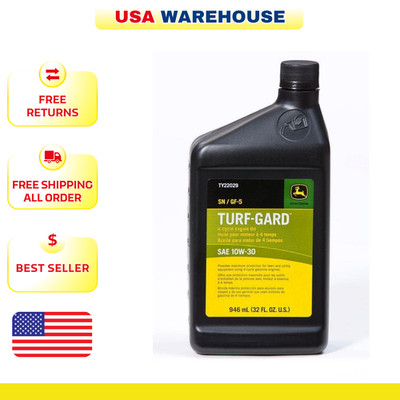 32 Oz. 10w-30 Motor Oil Deere John Engine Sae Turf Quart Fl Guard Part NEW