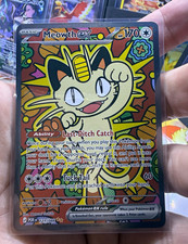 Pokemon Meowth ex ordine perfetto Full Art Holo 121/088 EN 170CV