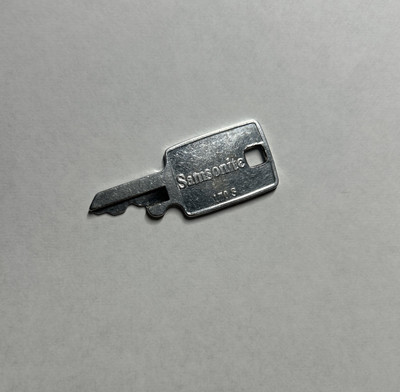 Vintage Samsonite Luggage Key # 170S Suitcase 